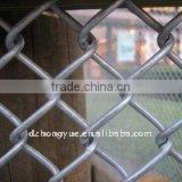 electro galvanized chain link yard fencing