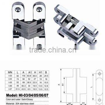 zinc alloy conceal Hinge