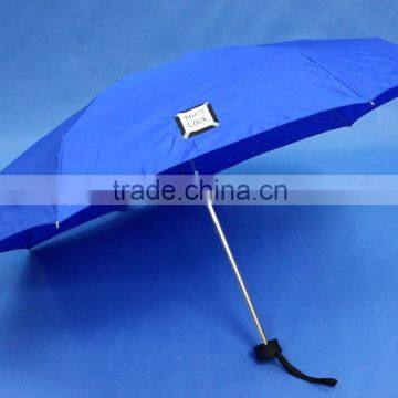 Promotional Light-weighted Rubberized Handle 5-section Folding Umbrella