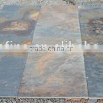 Natural Rusty Slate Cube Tile for Paver and Wall for Sale photo-2