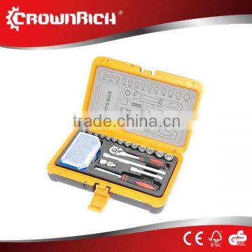 49pcs Professional Socket Set Ratchet Wrench Set