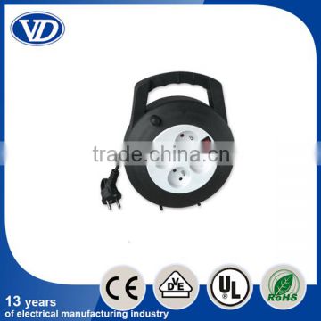 French type extension cable reel, cable reel socket VD-910B(10M)