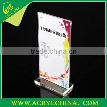 2015 Shenzheng T Magnetic A4 Standing A4 Sign Holder, acrylic sign holders 8.5 x 11                        
                                                Quality Choice