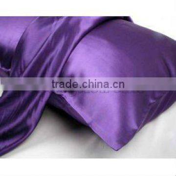 2015 New Design 19mm charmeuse silk pillowcase mulberrycolored pillow cover