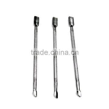 Full Metal Cuticle Pusher Nail Art Equipment Perfect Care Nails Pusher Pushers Stainless Steel Nail Tools photo-2