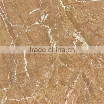 600*600MM inkjet polished glazed tile dark color