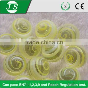 China decorative clear glass marble balls for garden and craft