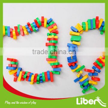 Toys Plastic Large Magnetic Building Blocks For Kids,Plastic big castle connecting blocks toy for kids LE.PD.071