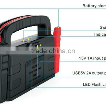 14000mAh LiFe Emergency Car Jump Starter professional jump starter