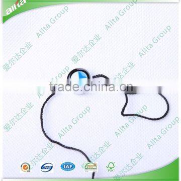 Custom hang tag security plastic string seal tag for clothes