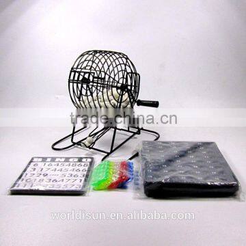 Different Model of Deluxe Wire Cage Bingo Set/Drinking Bingo Game Set