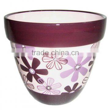 COLORFUL CERAMIC FLOWERPOTS