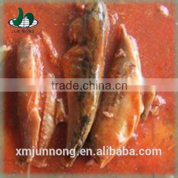 2016 high quality canned mackerel from China