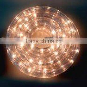 Rice bulb rope light Duralight Christmas lighting 3wires chasing Clear