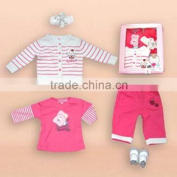 5 Set Series Autumn-winter baby Sweater for girls