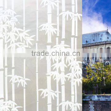 PVC Decorative Film for Glass Door and Window,China Bamboo Pattern Decorative Film for Home and Office photo-6