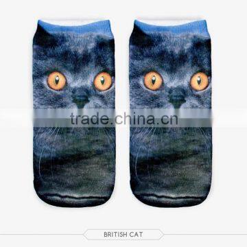 Ladies Hot Socks Foot Cute Pinguin High Quality 3d Full Print Colorful Ankle Socks Sports Unisex Custom Hot Sale Stretch Spandex photo-4