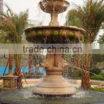 Outdoor Water Double-Deck Fountain for Building Material