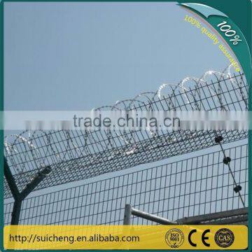 Razor Barbed Wire Brackets/Best Price Razor Barbed Wire/Stainless Steel Razor Barbed Wire(Factory)