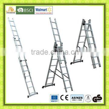 3X7steps extension ladder combination ladder