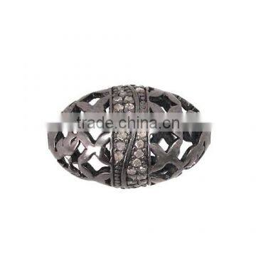 New Design Diamond Beads, Pave Diamond Beads Finding Jewelry, Wholesale Finding Jewelry Beads