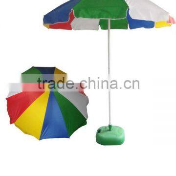 Outdoor Aluminum Pole Market Promotion sun Beach Umbrella wholesale