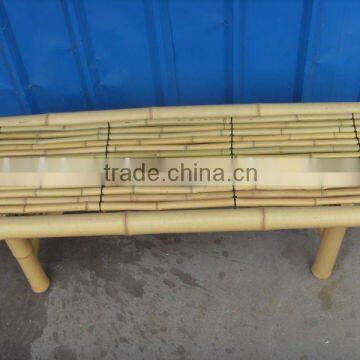 Bamboo bench