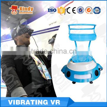 2016Funny games amusement park equipment 9d Standing VR Vibrating simulator