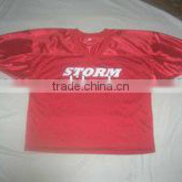 Red American Football Jersey