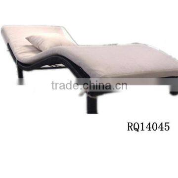 PE Rattan Bench PE Rattan With Cushion
