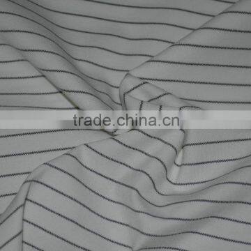 Yarn Dyed Weft Stripe Roma knitting fabric