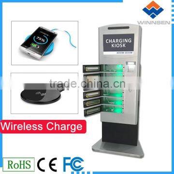 Universal Docking Stations 19 Inch Touch Screen Coin Operated Mobile Phone Charging Holder APC-06B photo-6