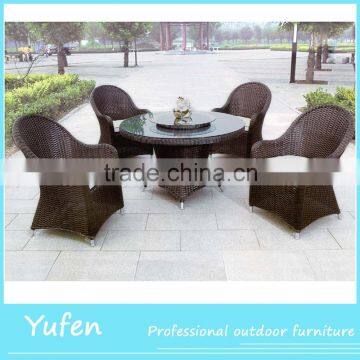 Low price table and chair outdoor patio dining sets