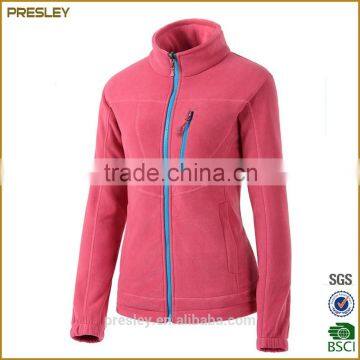 New Ladies Hoodie Warm Winter Polar Fleece Jacket Women with Front Zip