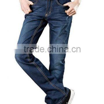 european-styled denim jeans straight jeans men baggy jeans