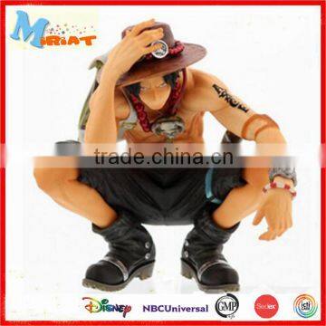 Hot collection 3d models plastic one piece figure toys