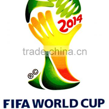 2014world cup el panel for shirt/new design el panel with 2AAA battery