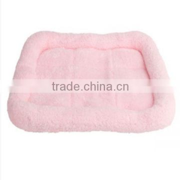 Excellent Quality Pink Soft Plush Pashm Dog Puppy Pet Cat Warm Slumber Sleep Crate Mat Bed Kennel Pad New Arrival