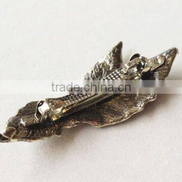 2016 New Metal Clip,Retro Leaf Spring Clip,alloy Leaf Hairpin Headdress for Ladies photo-2