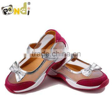 2016 Have Stock New Spring Autumn Childrne Princess Shoes With Bowknot Suede Leather High Quality Flats Shoes photo-6