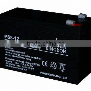 12V 8AH sealed lead acid battery for UPS