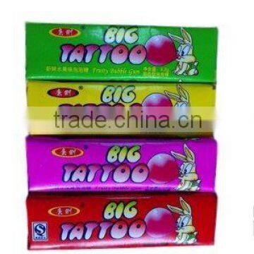 Big tattoo bubble gum