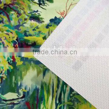 Polyester Canvas Matt Waterproof Premium 260gsm 600d*300d Digital Printing