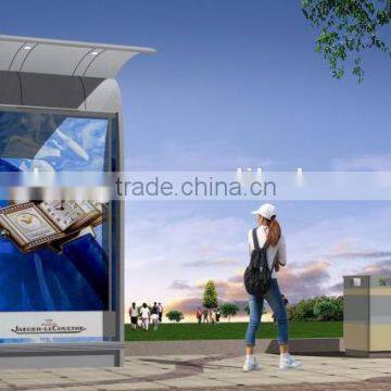 Solar advertising scrolling light box /outdoor advertising light box/Standing light box