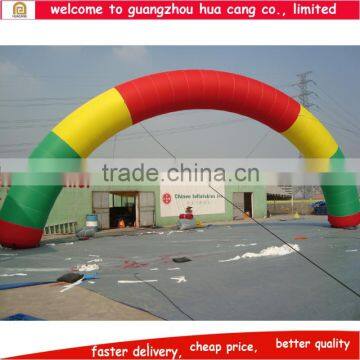Colorful Inflatable Archway for Sale Cheap Rainbow Inflatable Arch for Business Advertising