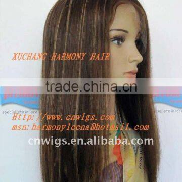 WHOLESALE 100% human hair full lace wig