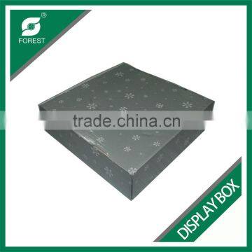 GLOSSY VARNISHED WHITE CORRUGATED DISPLAY CARTONS WITH DIVIDERS INSERTED photo-2