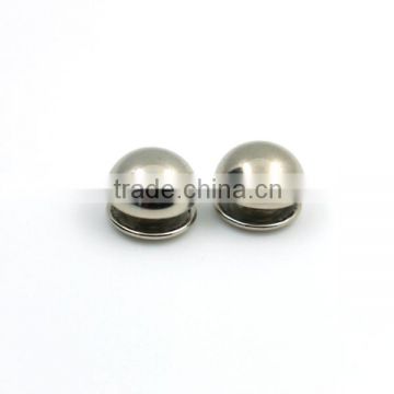 Wholesale metal round head musshrom bottom stud feet for bag                        
                                                Quality Choice