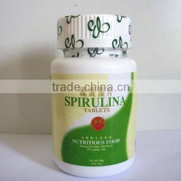 Drum,Glass Container,Plastic Container,Vacuum Packed Packaging and tablet Form spirulina tablets