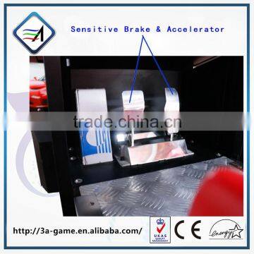 2016 42'' LCD Outrun Double Player Arcade Games Car Race Game Diving Video For Entertainment